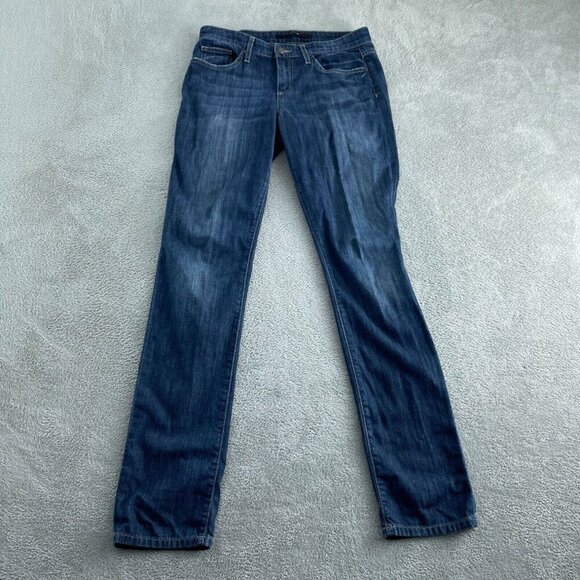 Joes Jeans Womens W28 Blue Straight Leg Denim Pants 100% Cotton 5693 - Picture 1 of 10